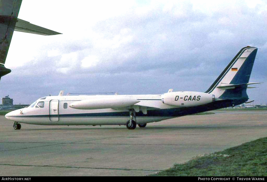 Aircraft Photo of D-CAAS | Israel Aircraft Industries IAI-1123 Westwind | AirHistory.net #190613