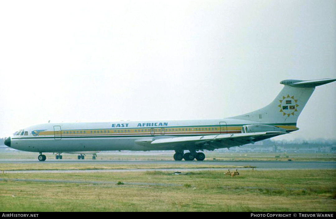 Aircraft Photo of 5Y-ADA | Vickers Super VC10 Srs1154 | East African Airways | AirHistory.net #190614