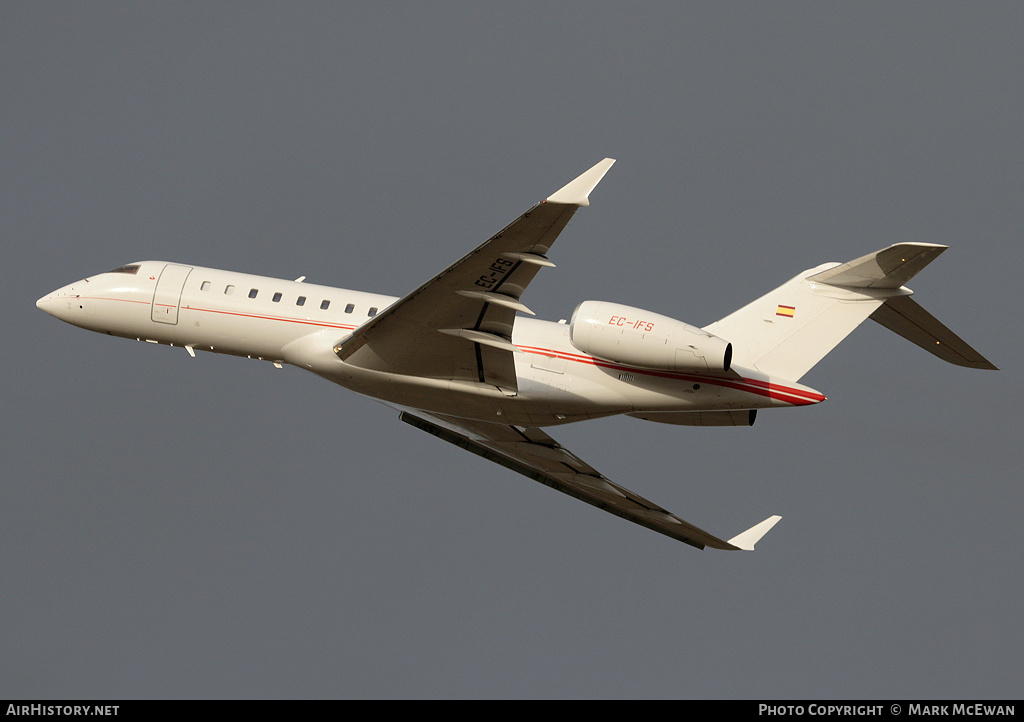 Aircraft Photo of EC-IFS | Bombardier Global Express (BD-700-1A10) | AirHistory.net #190618