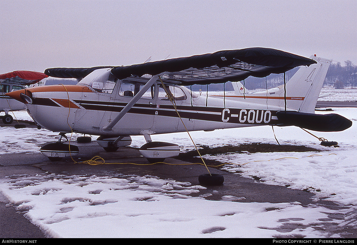 Aircraft Photo of C-GQUO | Cessna 172N Skyhawk 100 II | AirHistory.net #190631