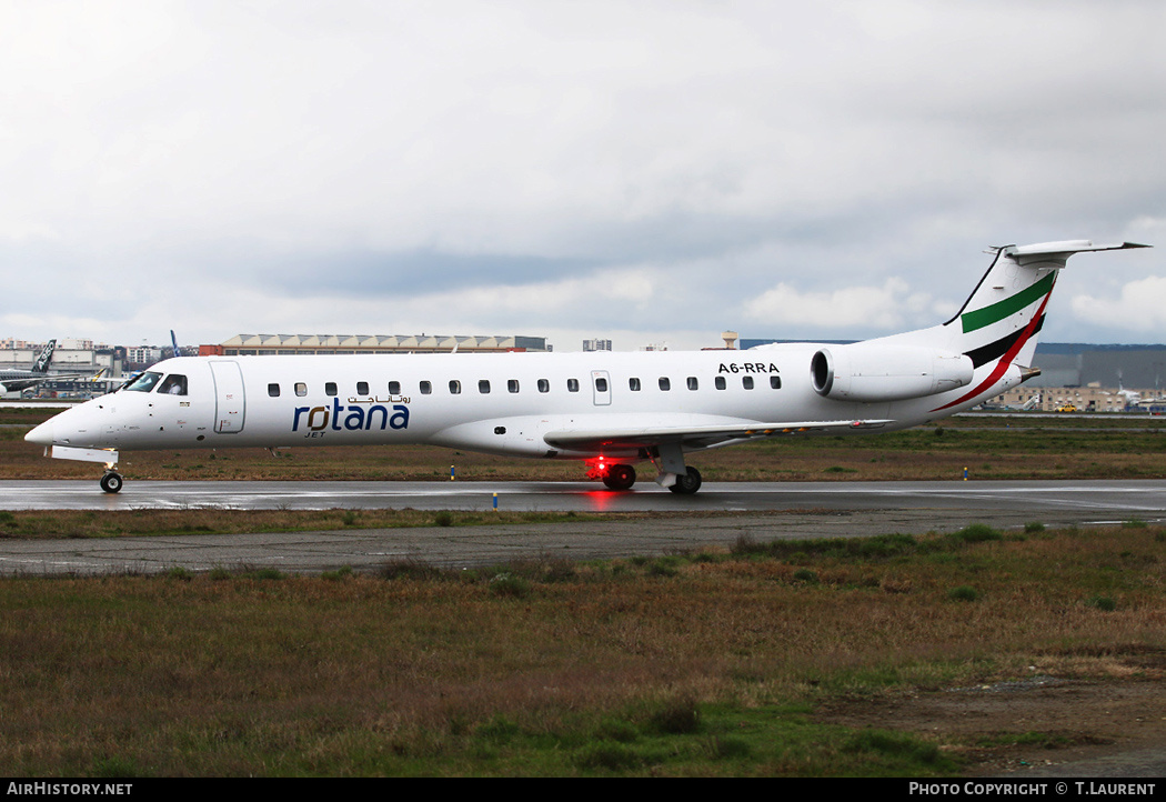 Aircraft Photo of A6-RRA | Embraer ERJ-145MP (EMB-145MP) | Rotana Jet | AirHistory.net #190637