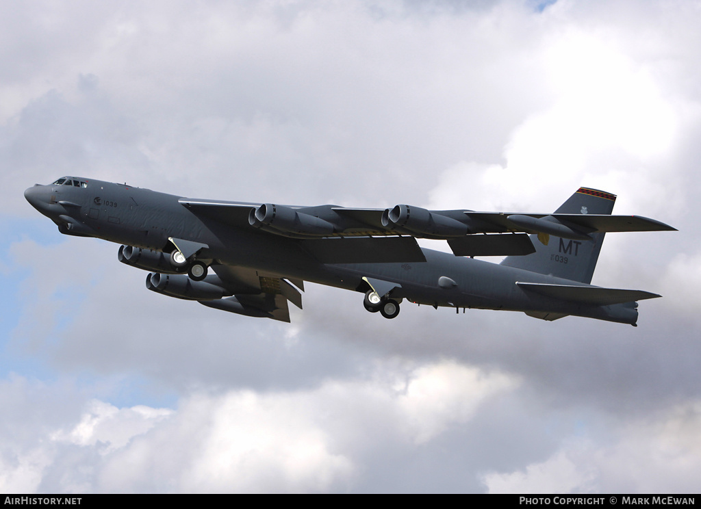 Aircraft Photo of 61-0039 / AF61-039 | Boeing B-52H Stratofortress | USA - Air Force | AirHistory.net #190654