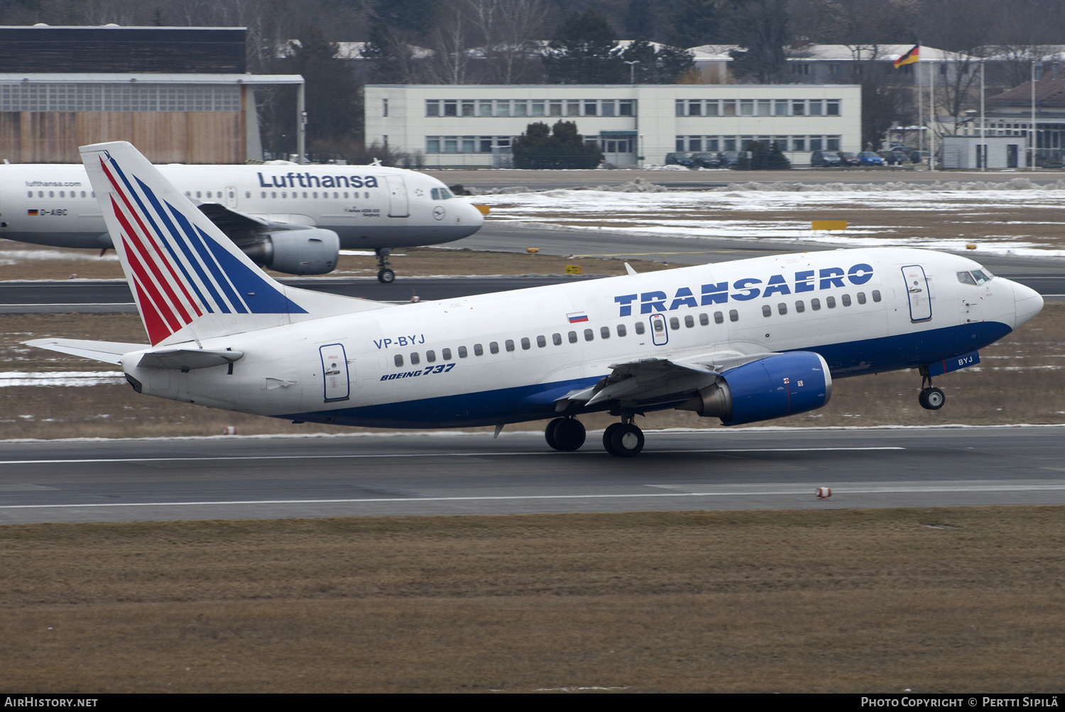 Aircraft Photo of VP-BYJ | Boeing 737-524 | Transaero Airlines | AirHistory.net #190657