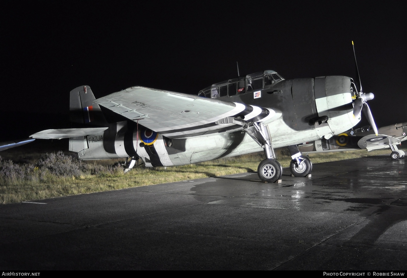 Aircraft Photo of F-AZJA | Grumman TBM-3E Avenger | UK - Navy | AirHistory.net #190665