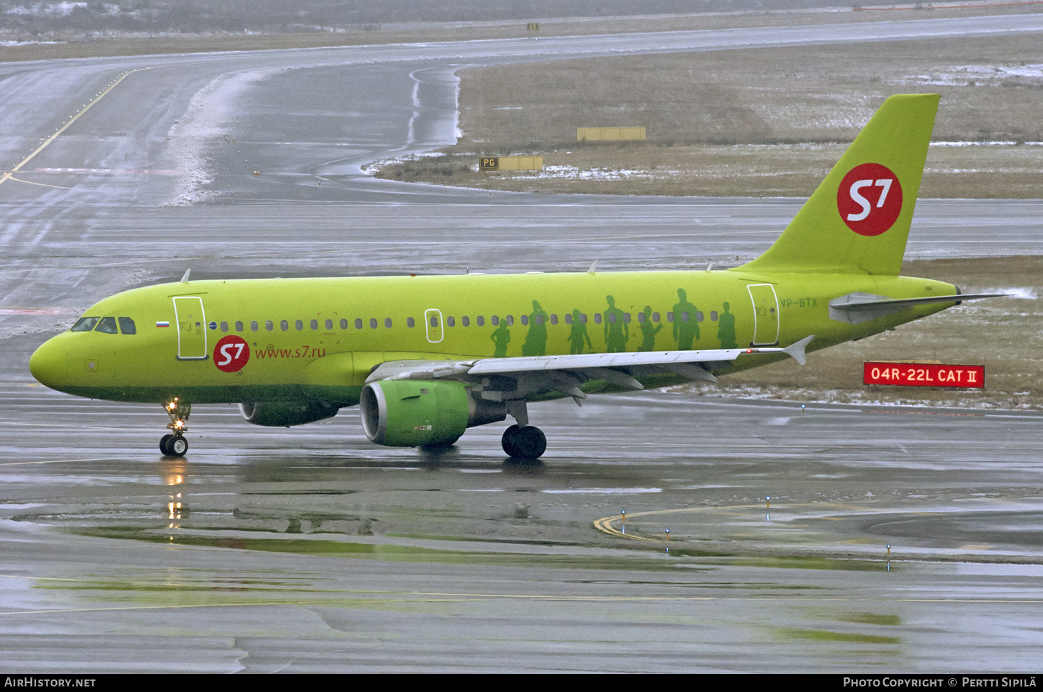 Aircraft Photo of VP-BTX | Airbus A319-114 | S7 Airlines | AirHistory.net #190666