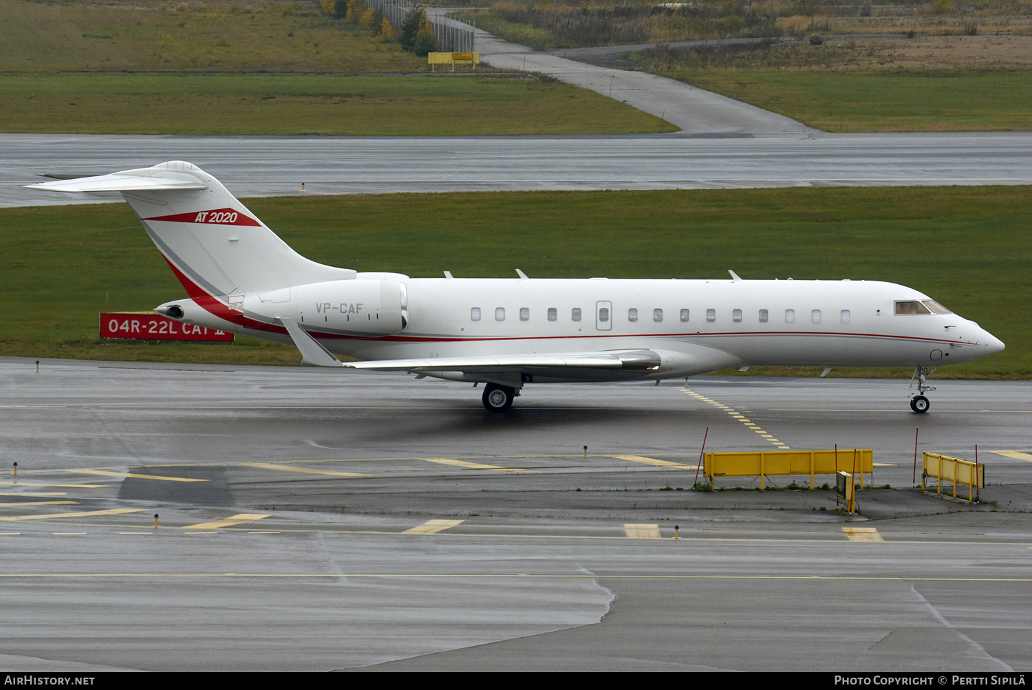 Aircraft Photo of VP-CAF | Bombardier Global 6000 (BD-700-1A10) | AirHistory.net #190676