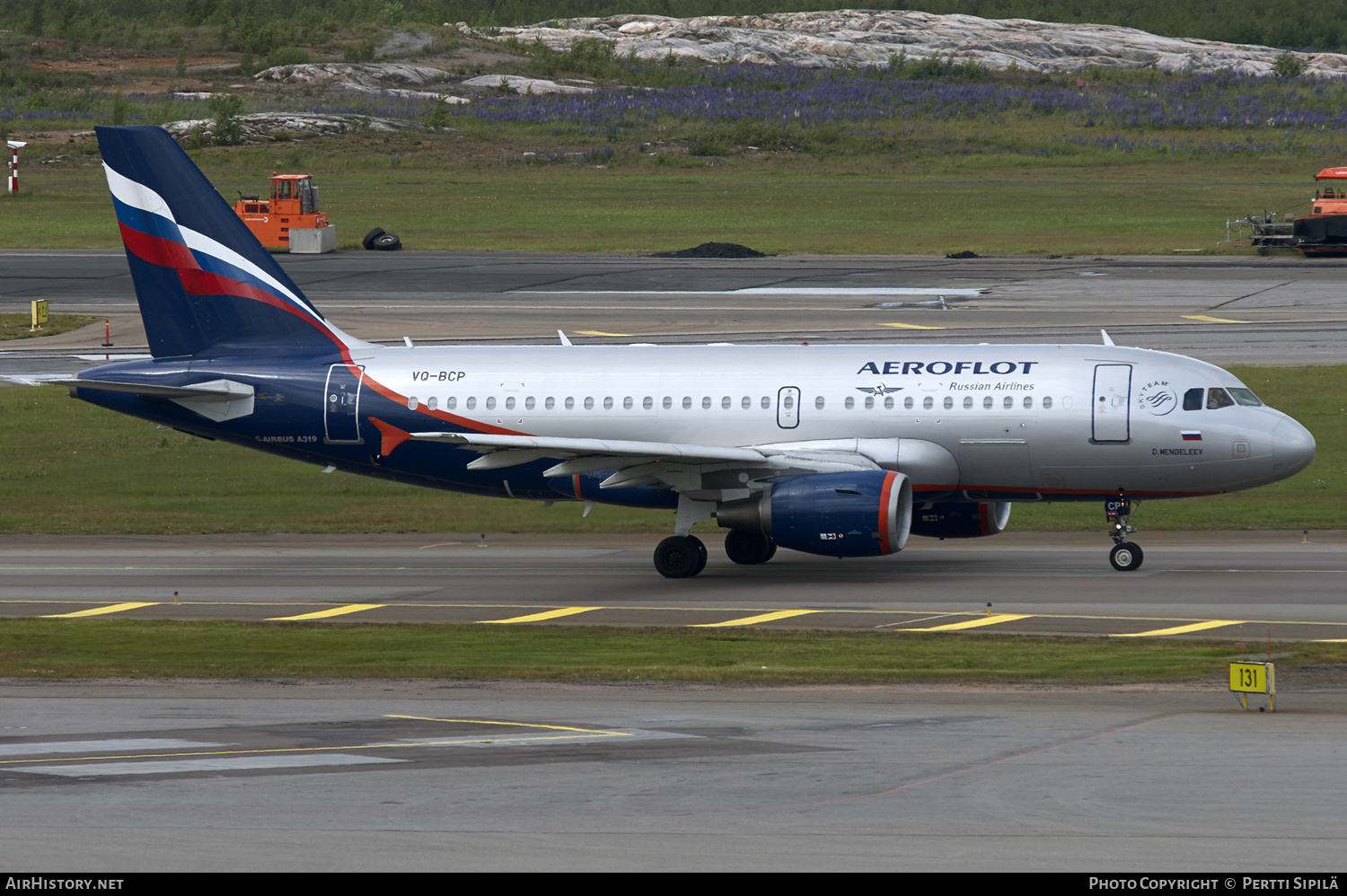 Aircraft Photo of VQ-BCP | Airbus A319-111 | Aeroflot - Russian Airlines | AirHistory.net #190706