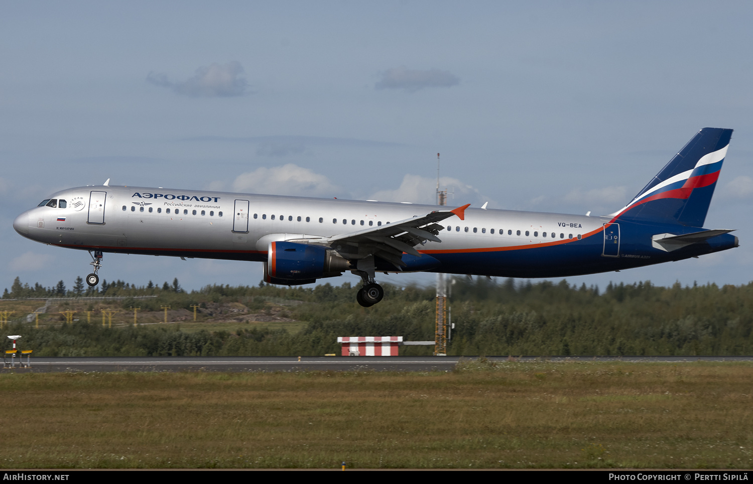 Aircraft Photo of VQ-BEA | Airbus A321-211 | Aeroflot - Russian Airlines | AirHistory.net #190720