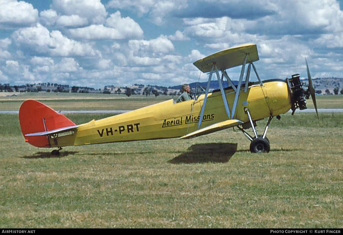 Aircraft Photo of VH-PRT | Avro 643 Cadet II | Aerial Missions | AirHistory.net #190731