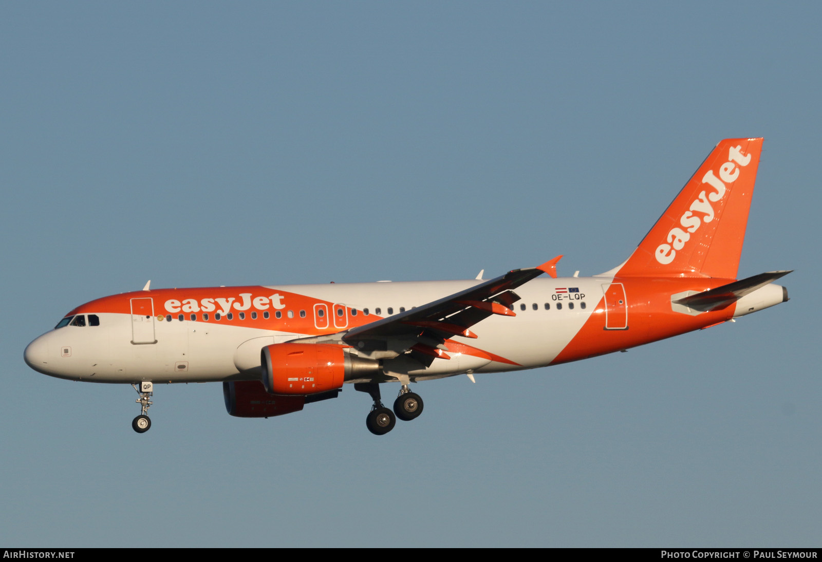 Aircraft Photo of OE-LQP | Airbus A319-111 | EasyJet | AirHistory.net #190758