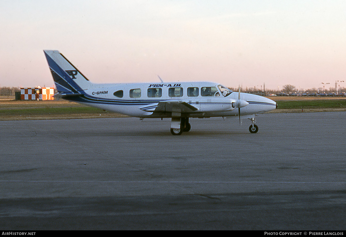 Aircraft Photo of C-GPAM | Piper PA-31-350 Navajo Chieftain | Pem-Air | AirHistory.net #190768