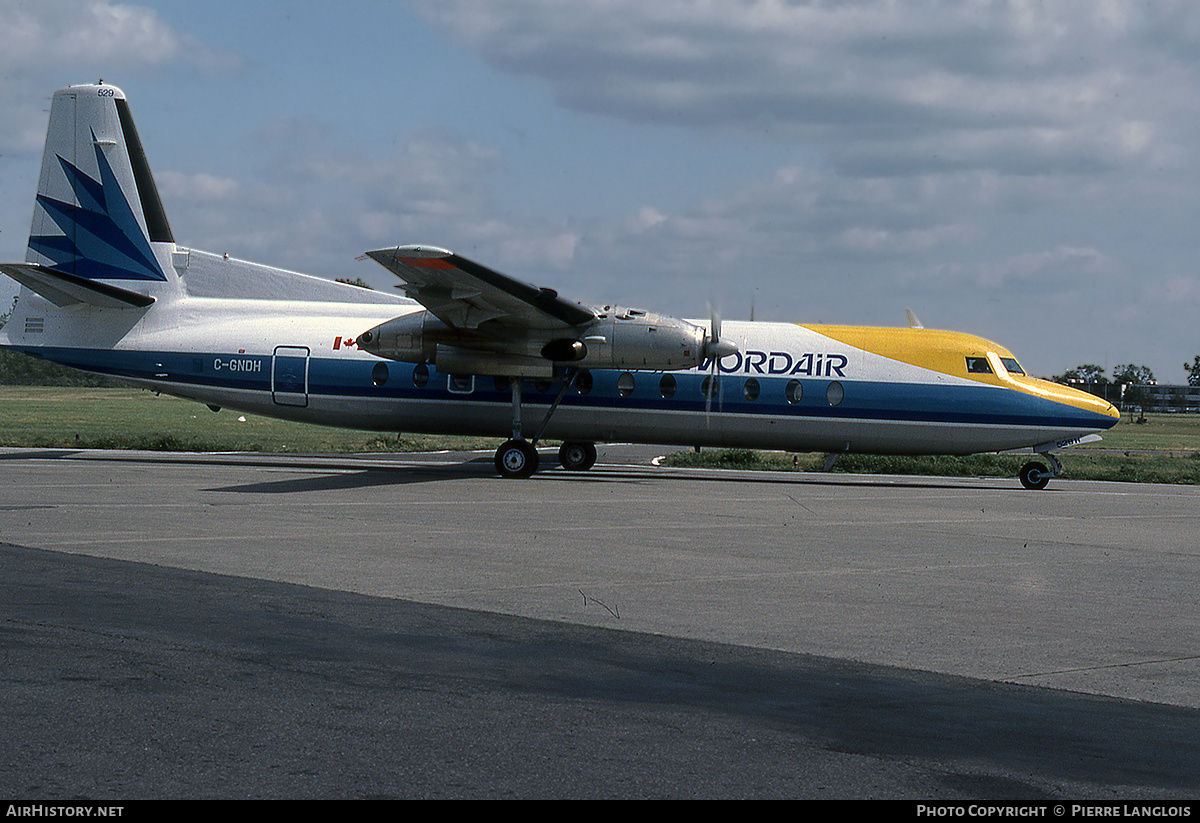 Aircraft Photo of C-GNDH | Fairchild Hiller FH-227B | Nordair | AirHistory.net #190775