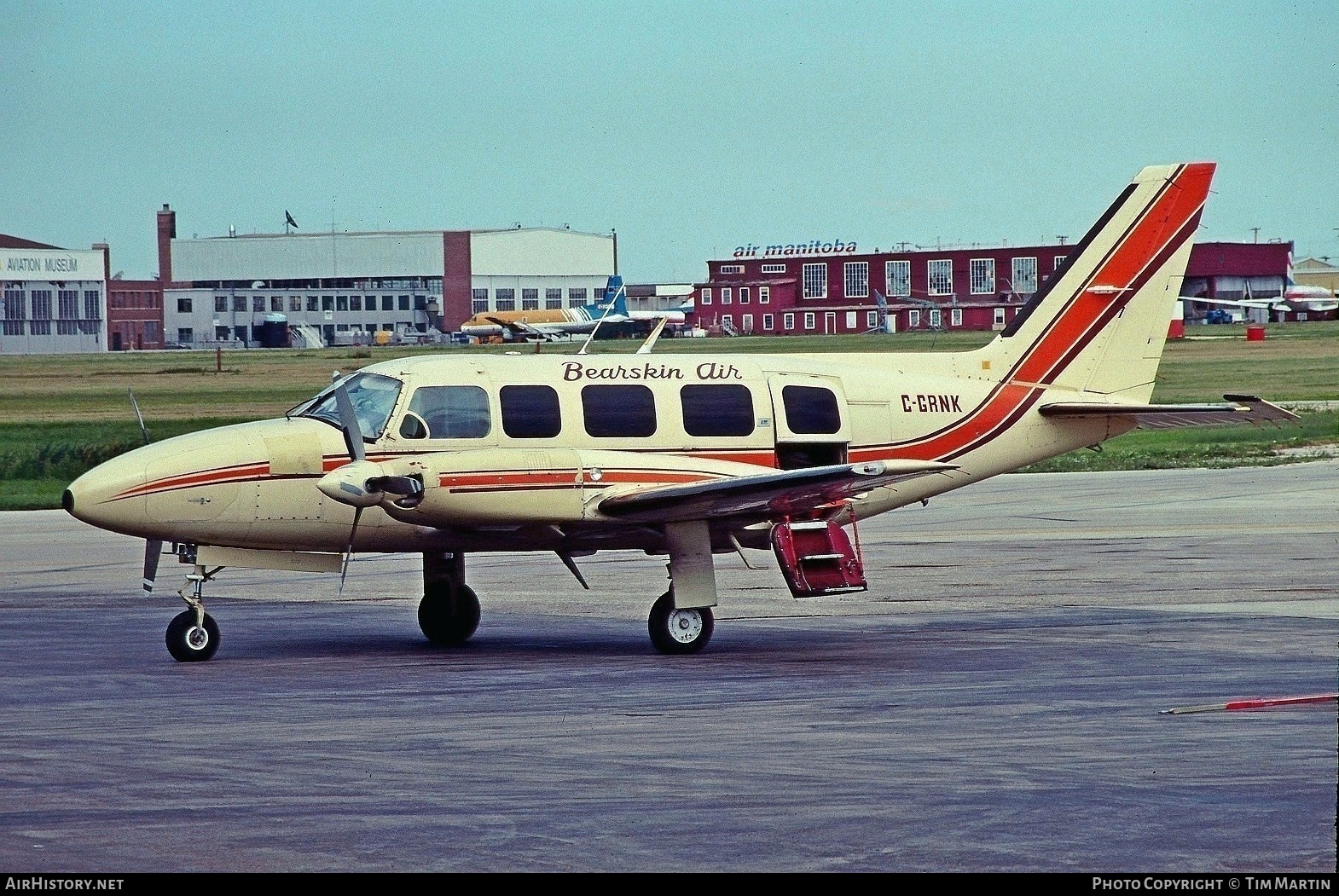 Aircraft Photo of C-GRNK | Piper PA-31-350 Navajo Chieftain | Bearskin Airlines | AirHistory.net #190783