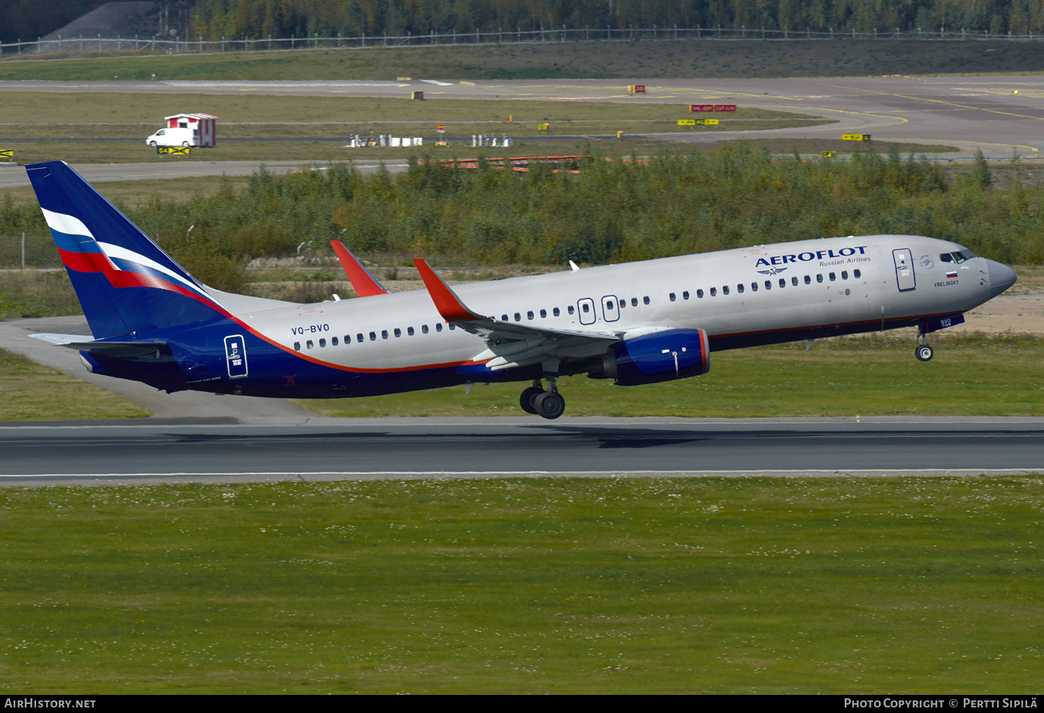 Aircraft Photo of VQ-BVO | Boeing 737-8LJ | Aeroflot - Russian Airlines | AirHistory.net #190795