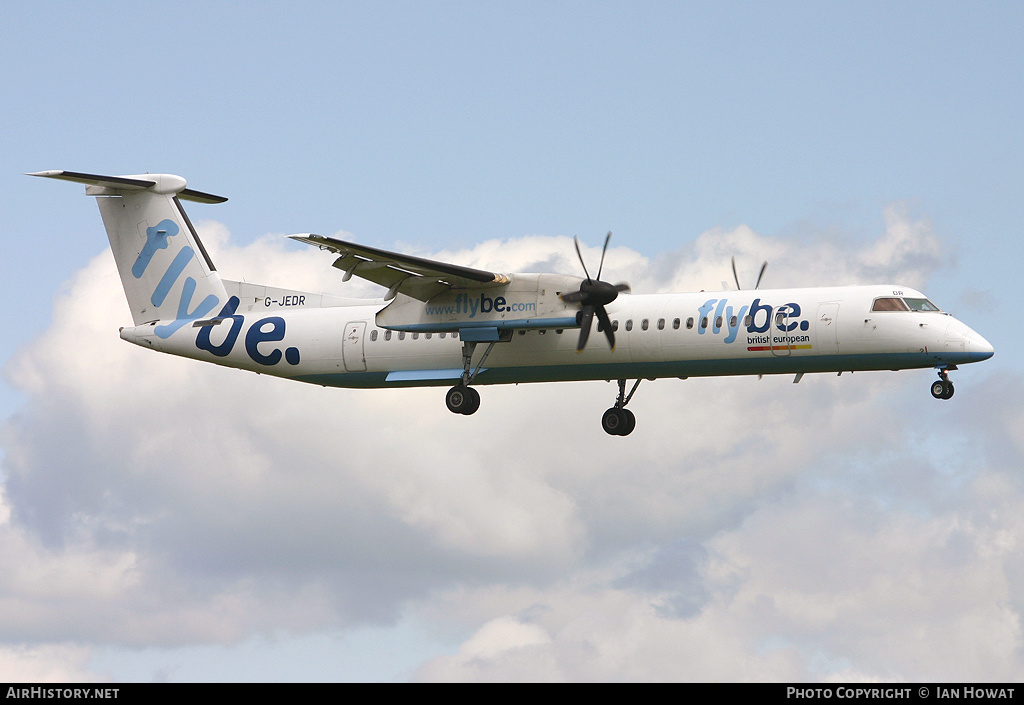 Aircraft Photo of G-JEDR | Bombardier DHC-8-402 Dash 8 | Flybe - British European | AirHistory.net #190798