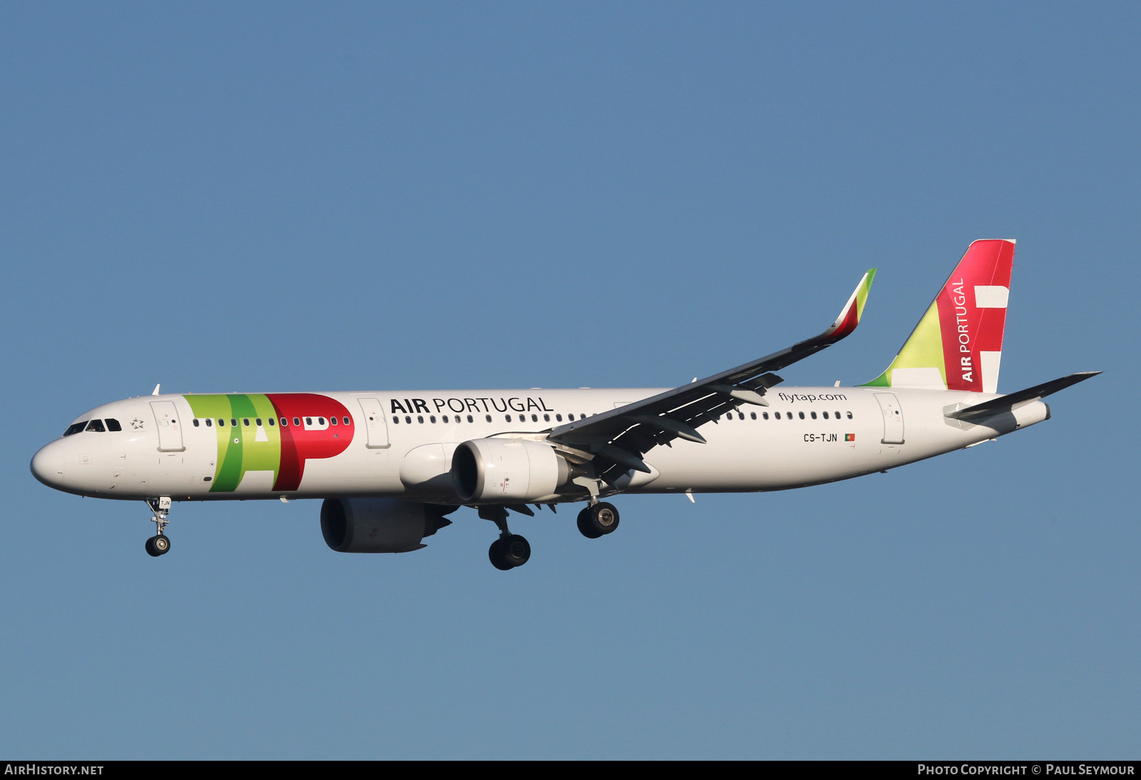 Aircraft Photo of CS-TJN | Airbus A321-251N | TAP Air Portugal | AirHistory.net #190831