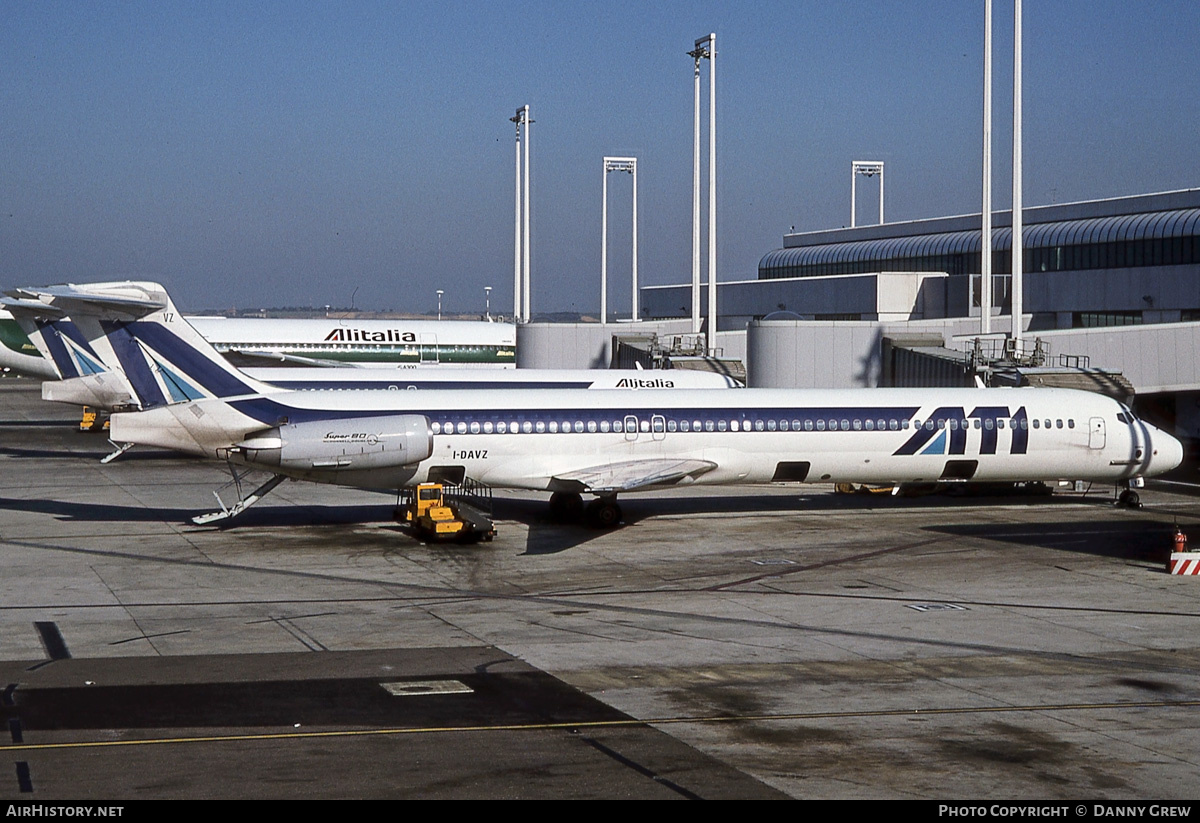 Aircraft Photo of I-DAVZ | McDonnell Douglas MD-82 (DC-9-82) | ATI - Aero Trasporti Italiani | AirHistory.net #190832