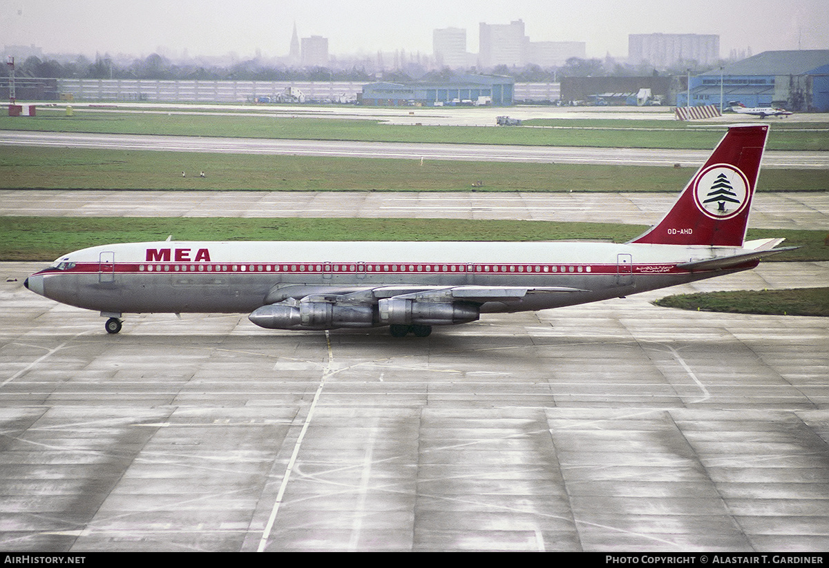 Aircraft Photo of OD-AHD | Boeing 707-323C | MEA - Middle East Airlines | AirHistory.net #190833