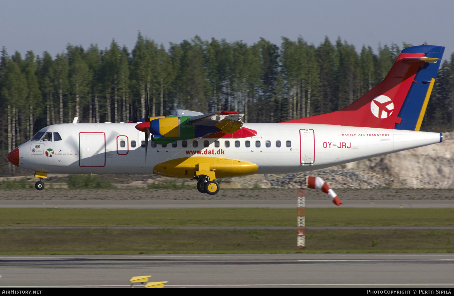 Aircraft Photo of OY-JRJ | ATR ATR-42-320 | Danish Air Transport - DAT | AirHistory.net #190847