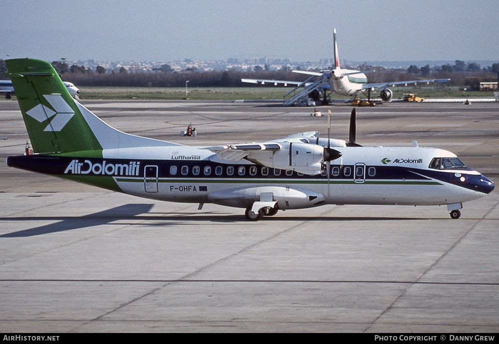 Aircraft Photo of F-OHFA | ATR ATR-42-320 | Air Dolomiti | AirHistory.net #190877