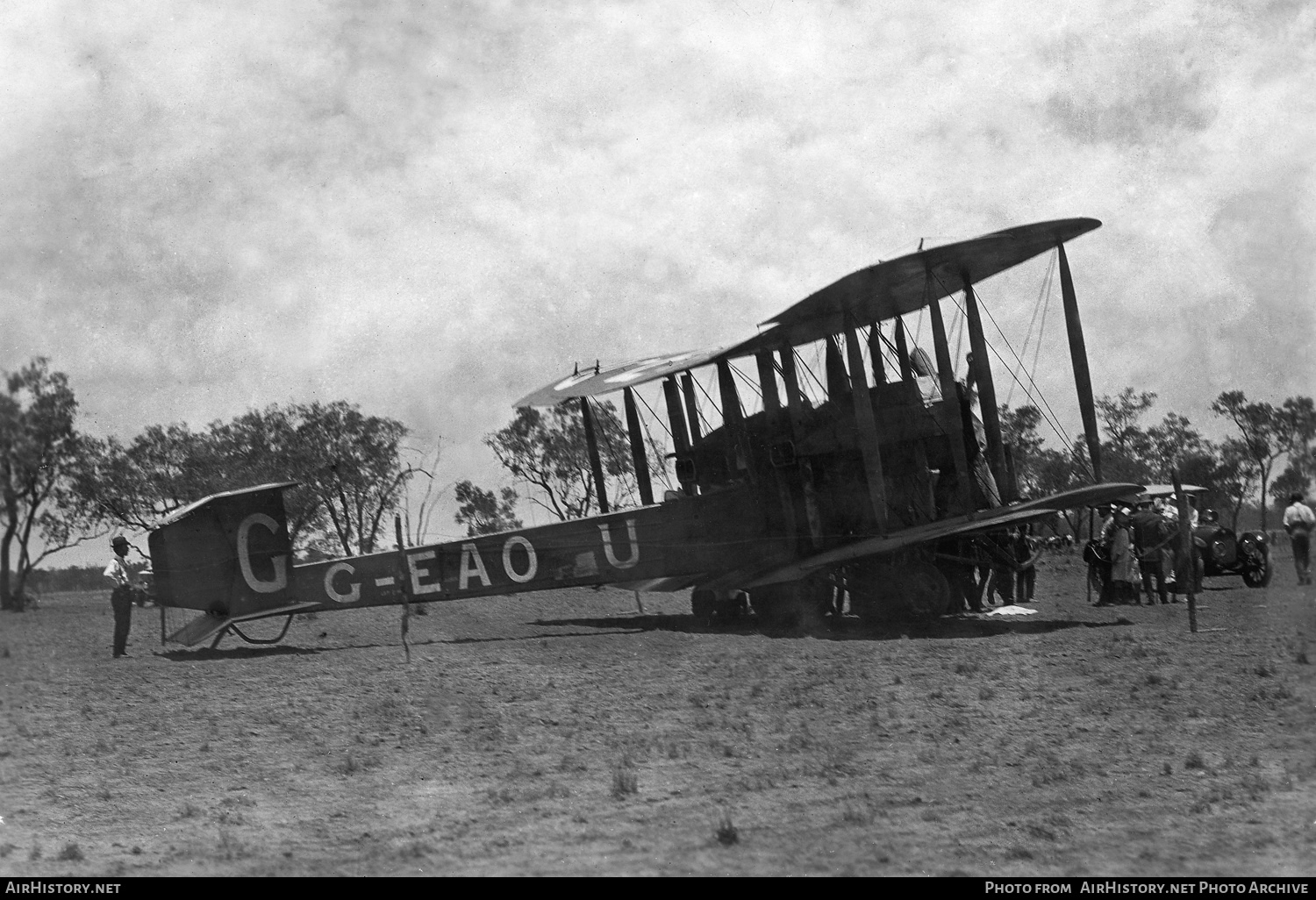 Aircraft Photo of G-EAOU | Vickers FB-27A Vimy | AirHistory.net #190880