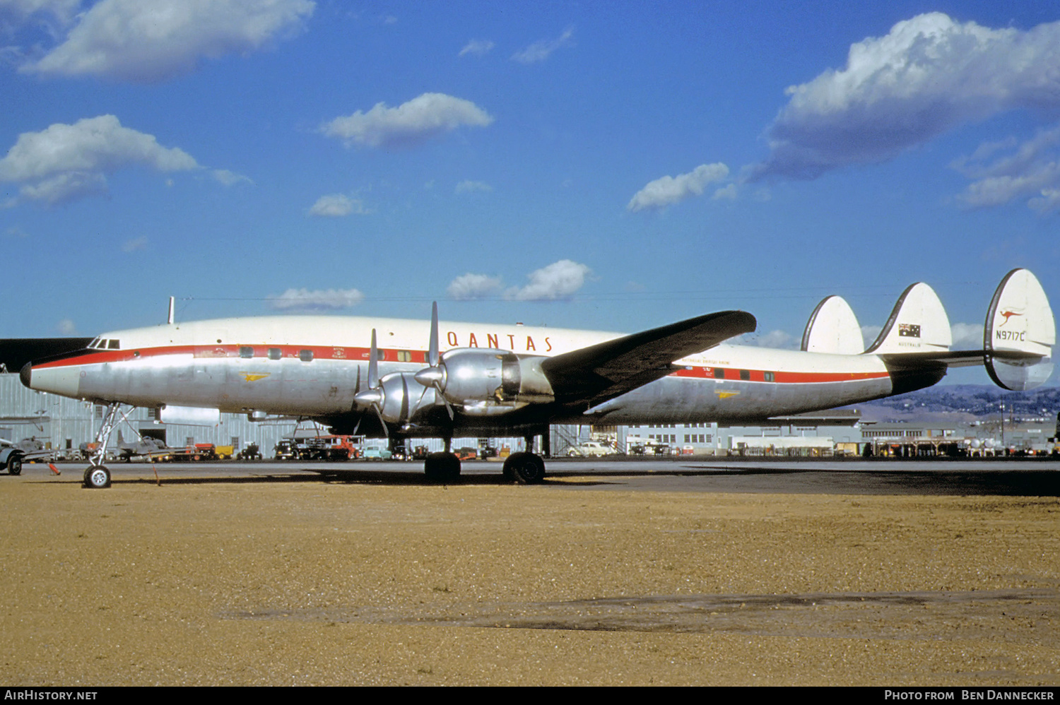 Aircraft Photo of N9717C | Lockheed L-1049E Super Constellation | Qantas | AirHistory.net #190883