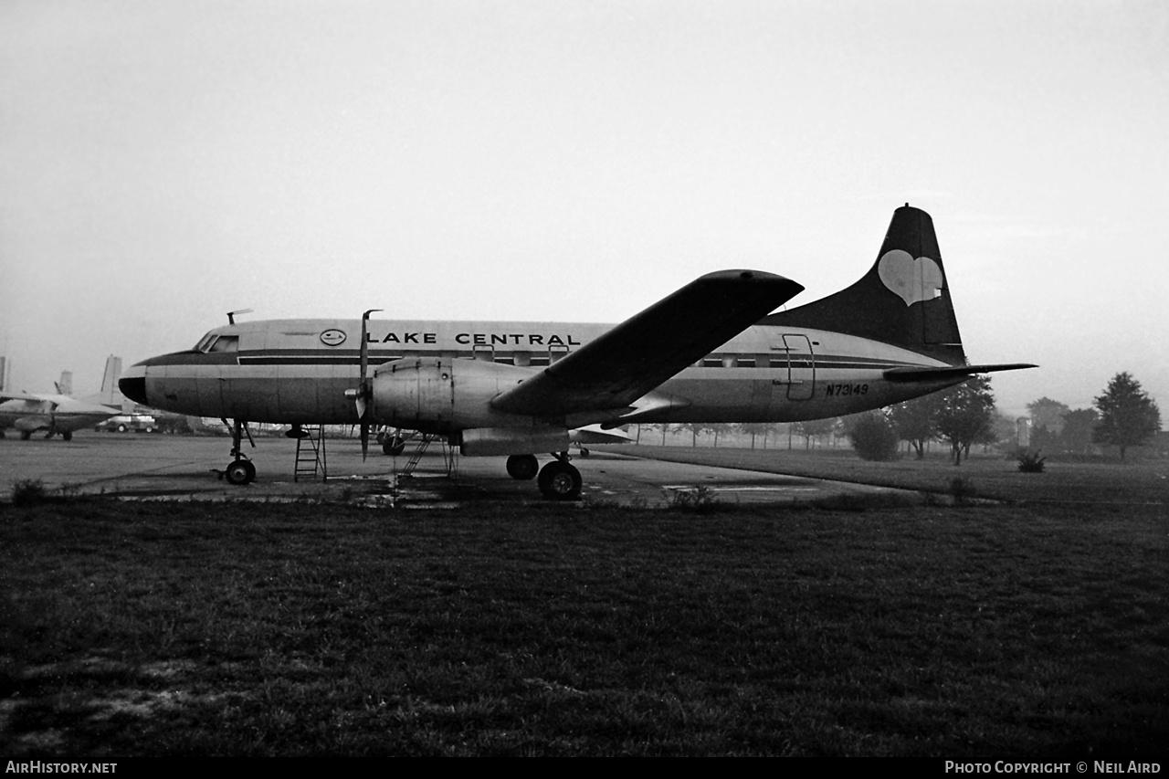 Aircraft Photo of N73149 | Convair 340-31 | Lake Central Airlines | AirHistory.net #190885
