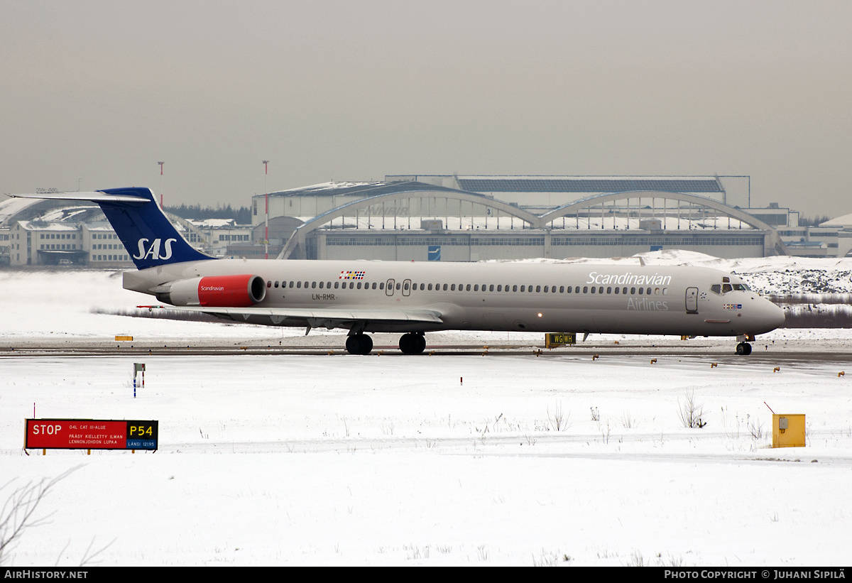 Aircraft Photo of LN-RMR | McDonnell Douglas MD-82 (DC-9-82) | Scandinavian Airlines - SAS | AirHistory.net #190887