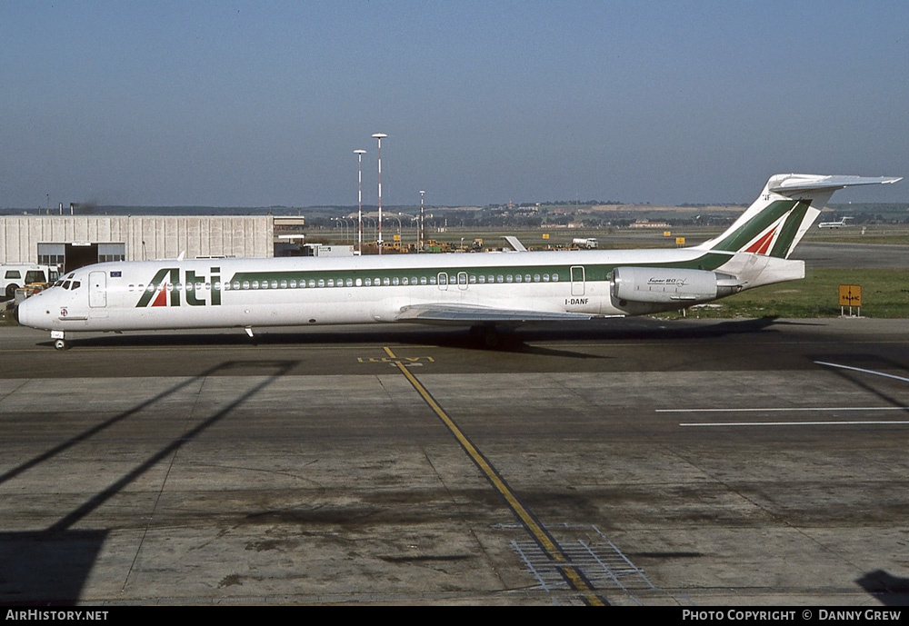 Aircraft Photo of I-DANF | McDonnell Douglas MD-82 (DC-9-82) | ATI - Aero Trasporti Italiani | AirHistory.net #190890