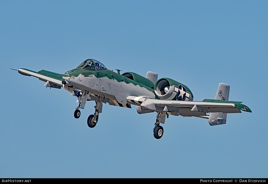 Aircraft Photo of 80-0275 / AF80-275 | Fairchild A-10C Thunderbolt II | USA - Air Force | AirHistory.net #190896