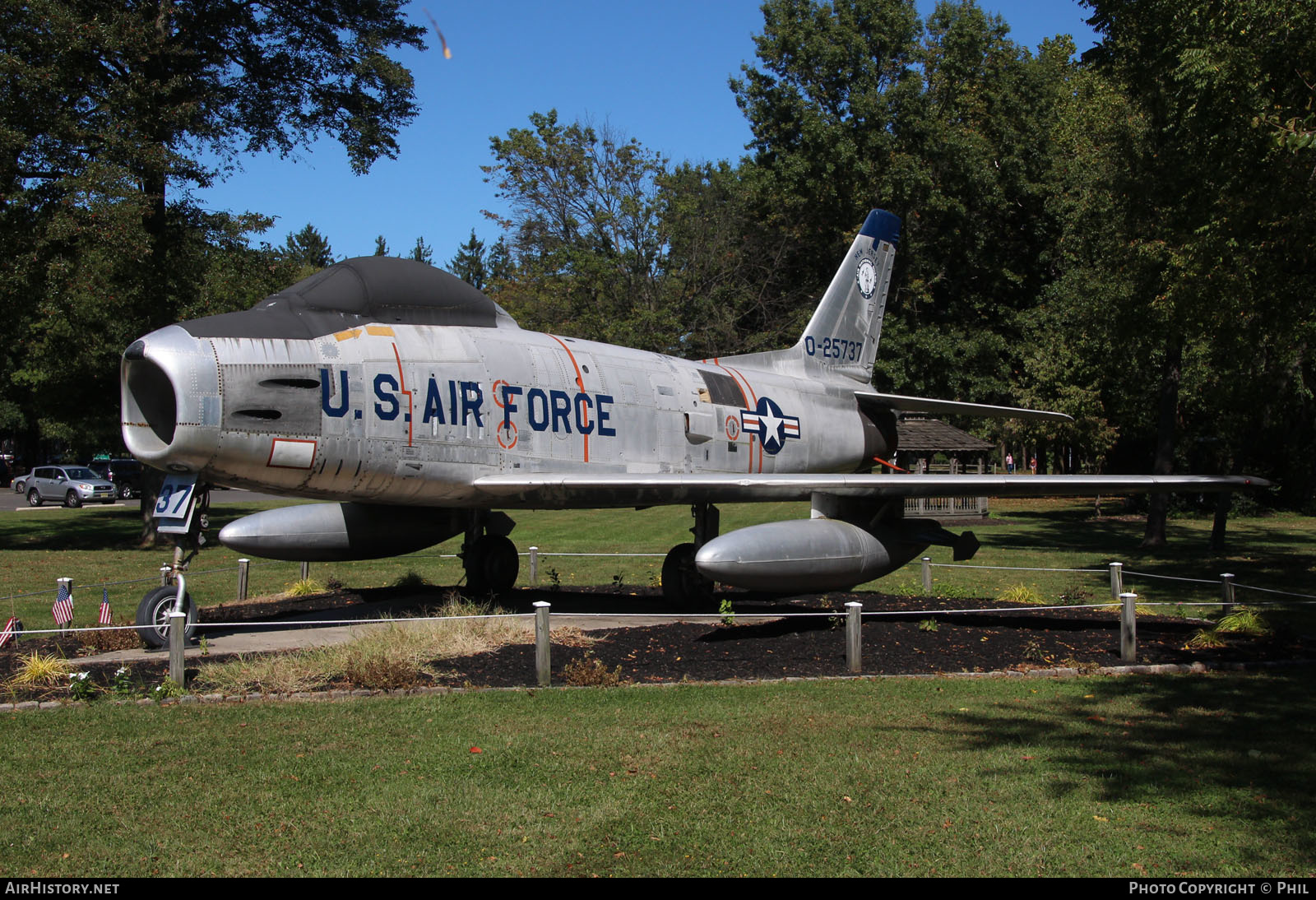 Aircraft Photo of 52-5737 | North American F-86H Sabre | USA - Air Force | AirHistory.net #190912