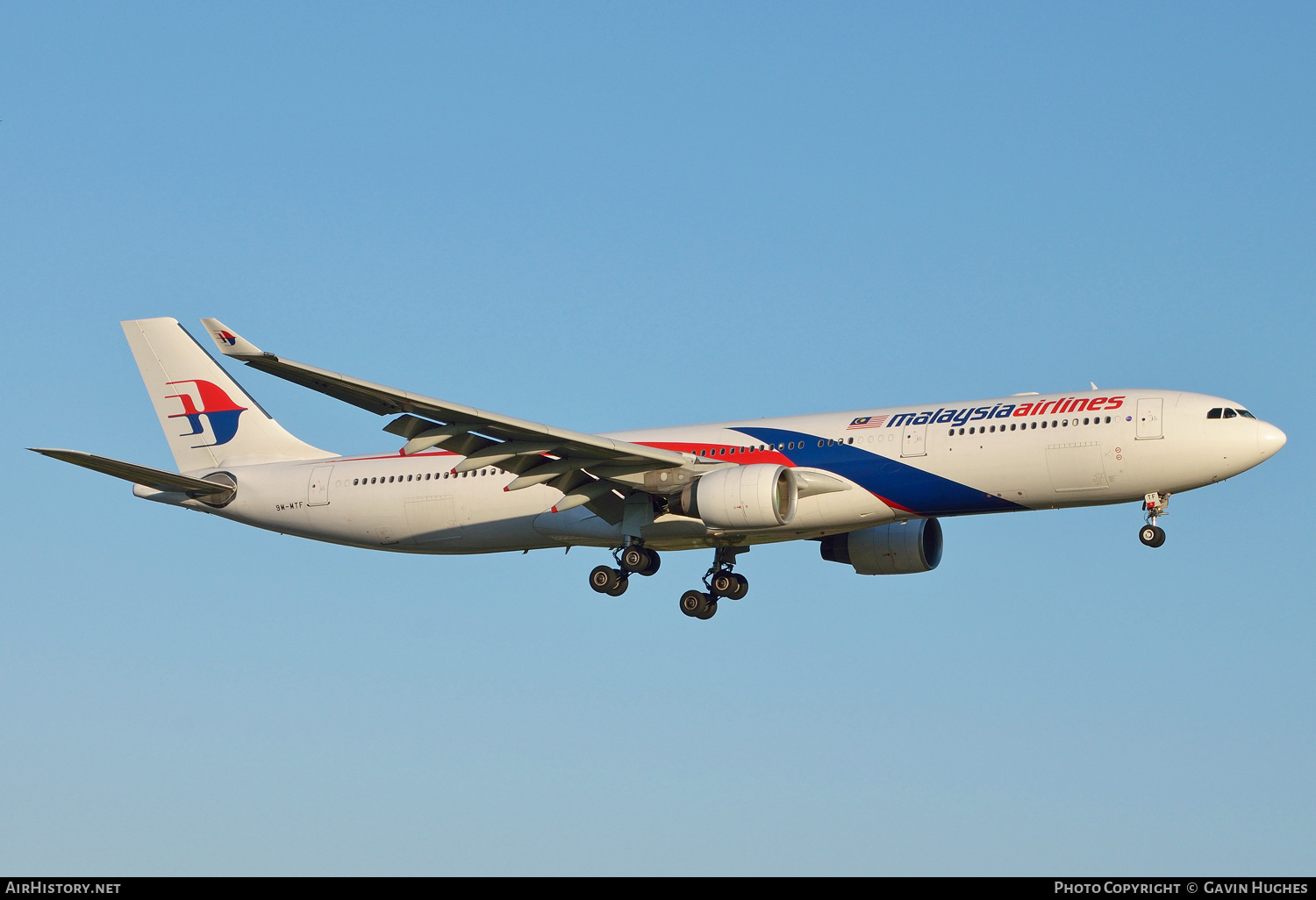 Aircraft Photo of 9M-MTF | Airbus A330-323E | Malaysia Airlines | AirHistory.net #190916