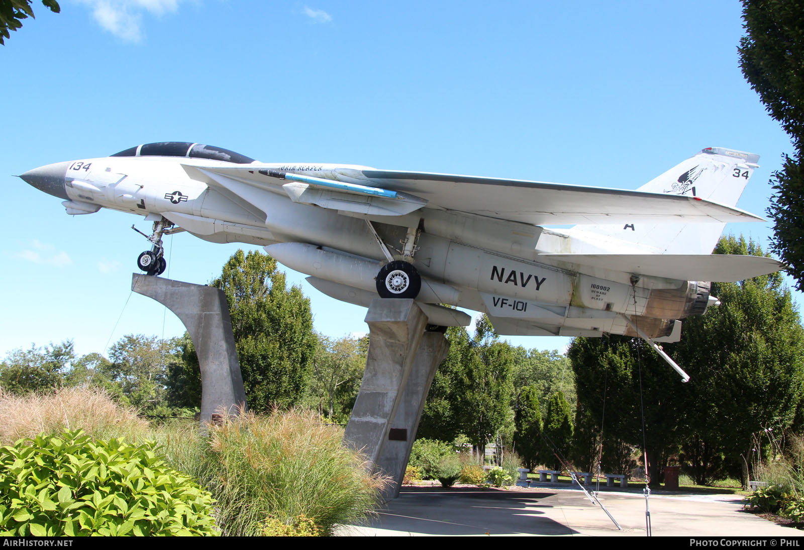 Aircraft Photo of 160902 | Grumman F-14A Tomcat | USA - Navy | AirHistory.net #190931