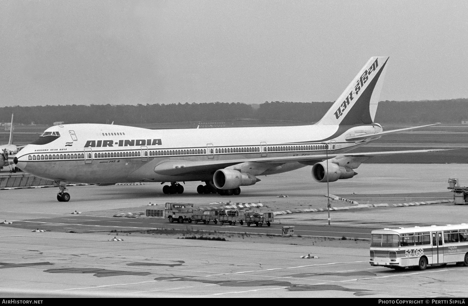 Aircraft Photo of VT-EFU | Boeing 747-237B | Air India | AirHistory.net #190936