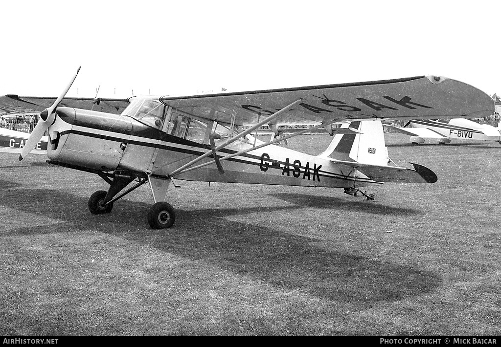 Aircraft Photo of G-ASAK | Beagle A-61 Terrier 2 | AirHistory.net #190954