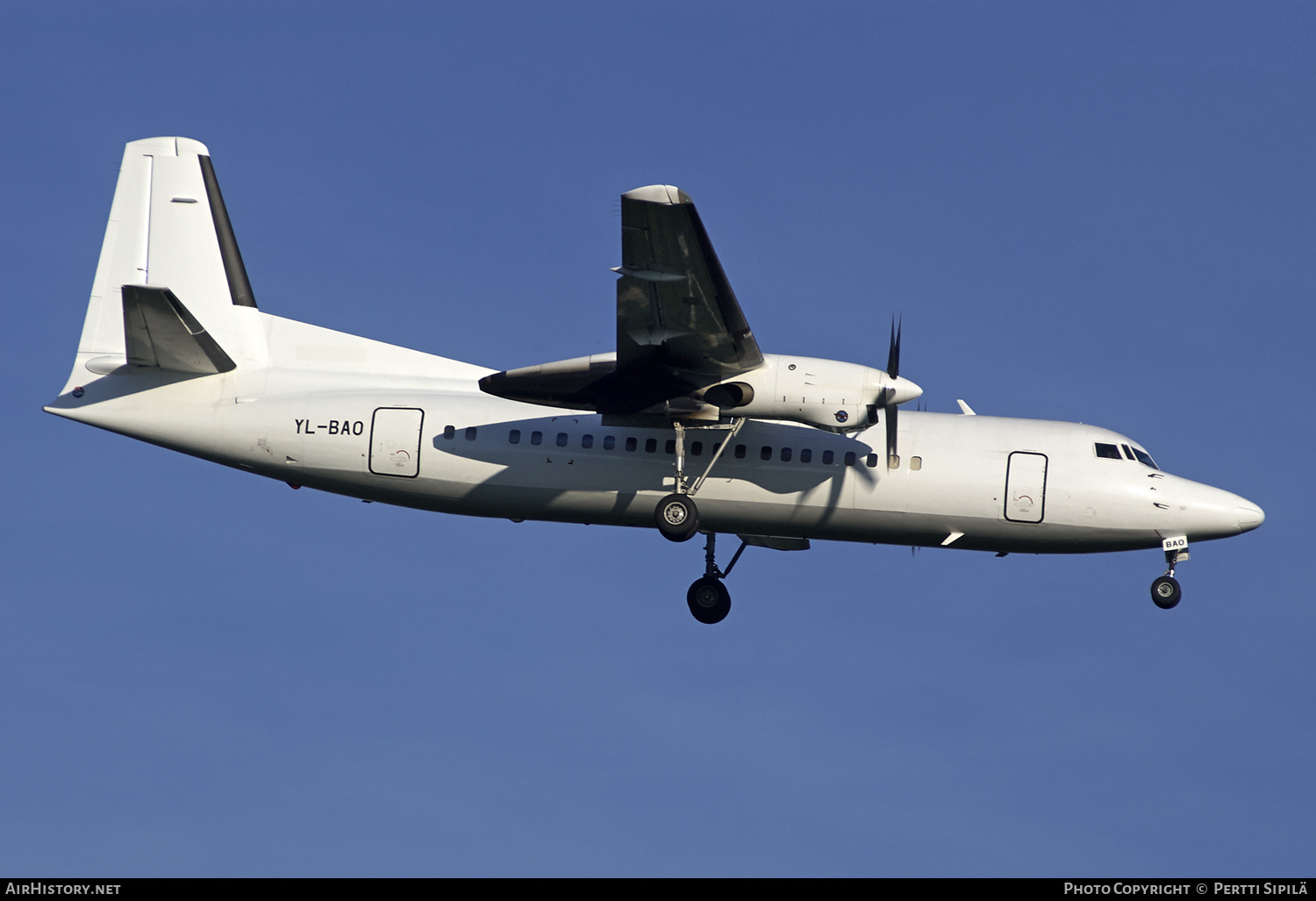 Aircraft Photo of YL-BAO | Fokker 50 | AirBaltic | AirHistory.net #190957