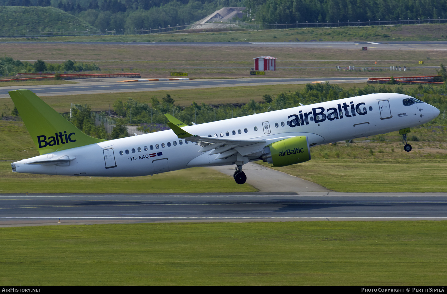 Aircraft Photo of YL-AAQ | Airbus A220-371 (BD-500-1A11) | AirBaltic | AirHistory.net #190958