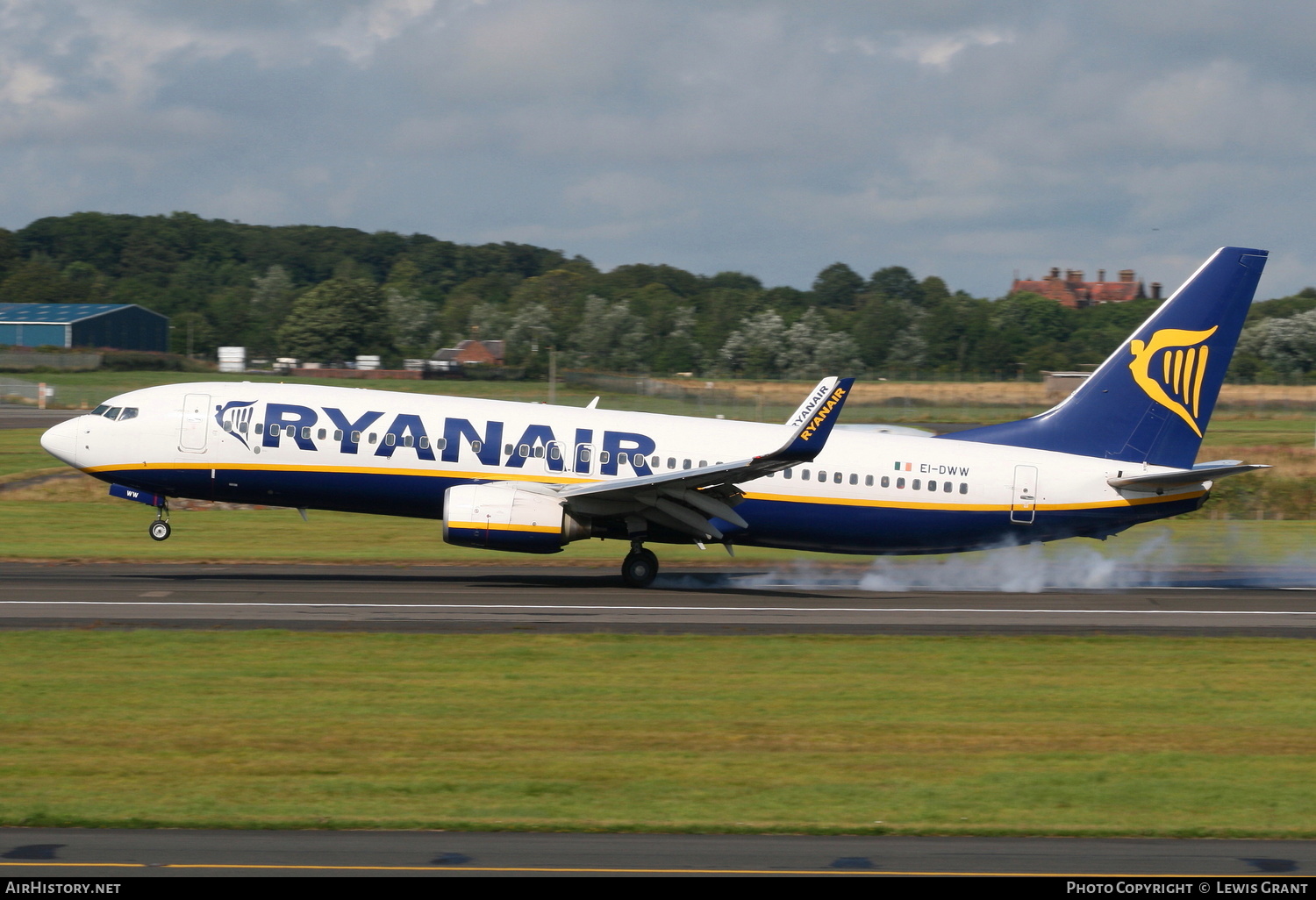 Aircraft Photo of EI-DWW | Boeing 737-8AS | Ryanair | AirHistory.net #190964