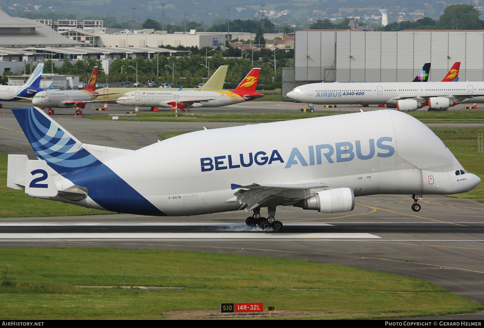 Aircraft Photo of F-GSTB | Airbus A300B4-608ST Beluga (Super Transporter) | Airbus Transport International | AirHistory.net #190978