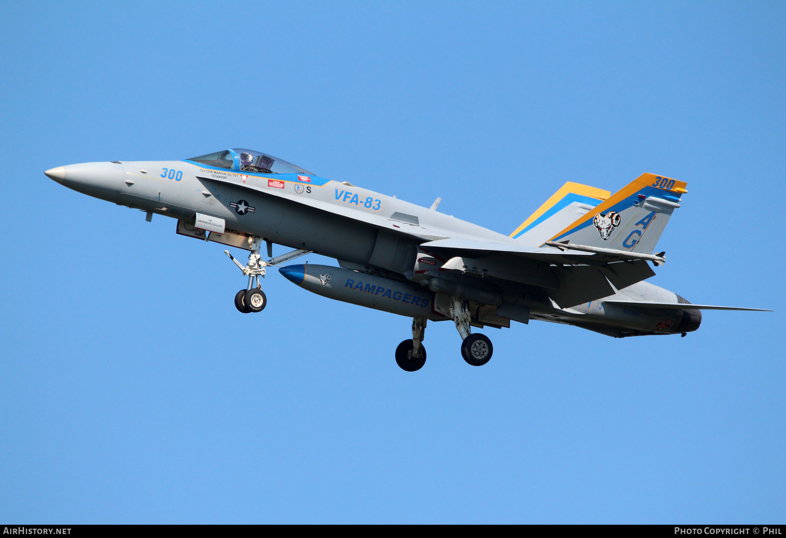 Aircraft Photo of 165184 | McDonnell Douglas F/A-18C Hornet | USA - Navy | AirHistory.net #190979