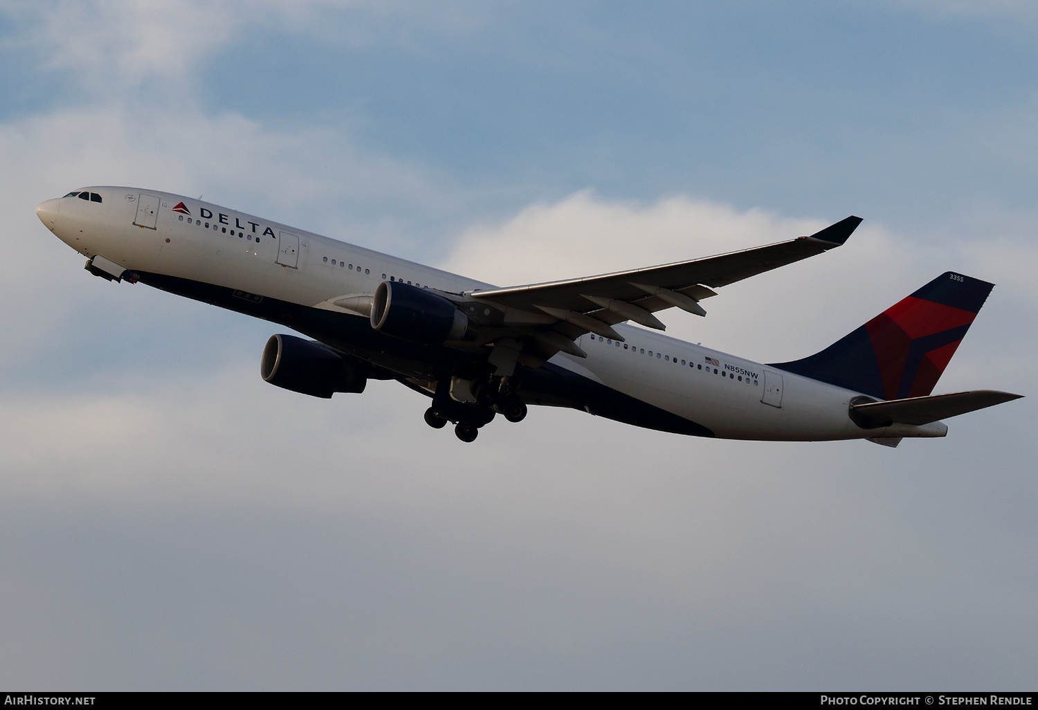 Aircraft Photo of N855NW | Airbus A330-223 | Delta Air Lines | AirHistory.net #190983