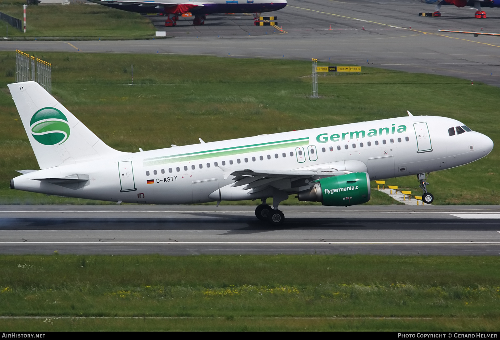 Aircraft Photo of D-ASTY | Airbus A319-112 | Germania | AirHistory.net #190995