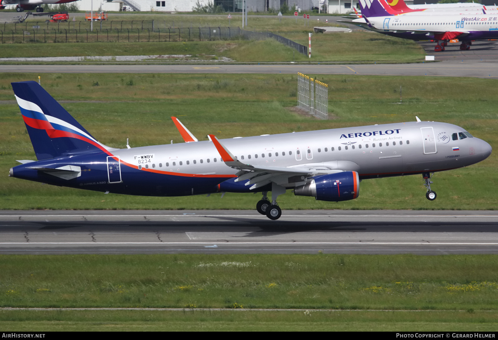 Aircraft Photo of F-WWBV | Airbus A320-214 | Aeroflot - Russian Airlines | AirHistory.net #190996