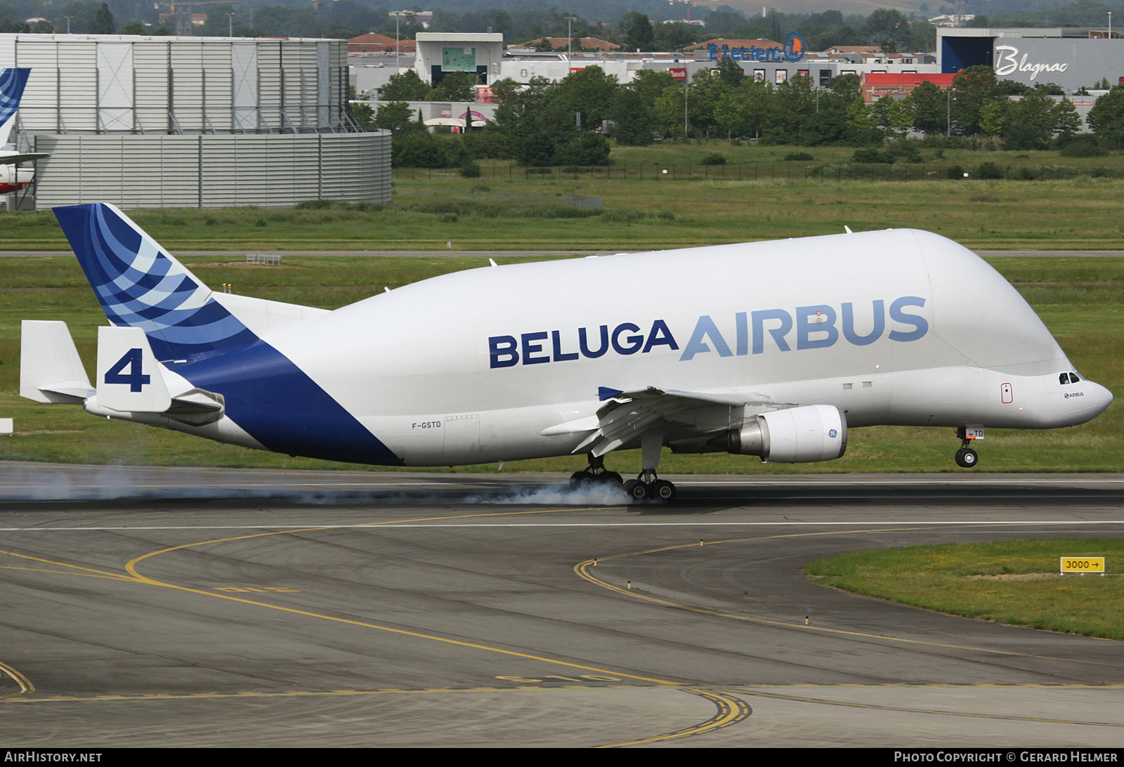 Aircraft Photo of F-GSTD | Airbus A300B4-608ST Beluga (Super Transporter) | Airbus Transport International | AirHistory.net #191005