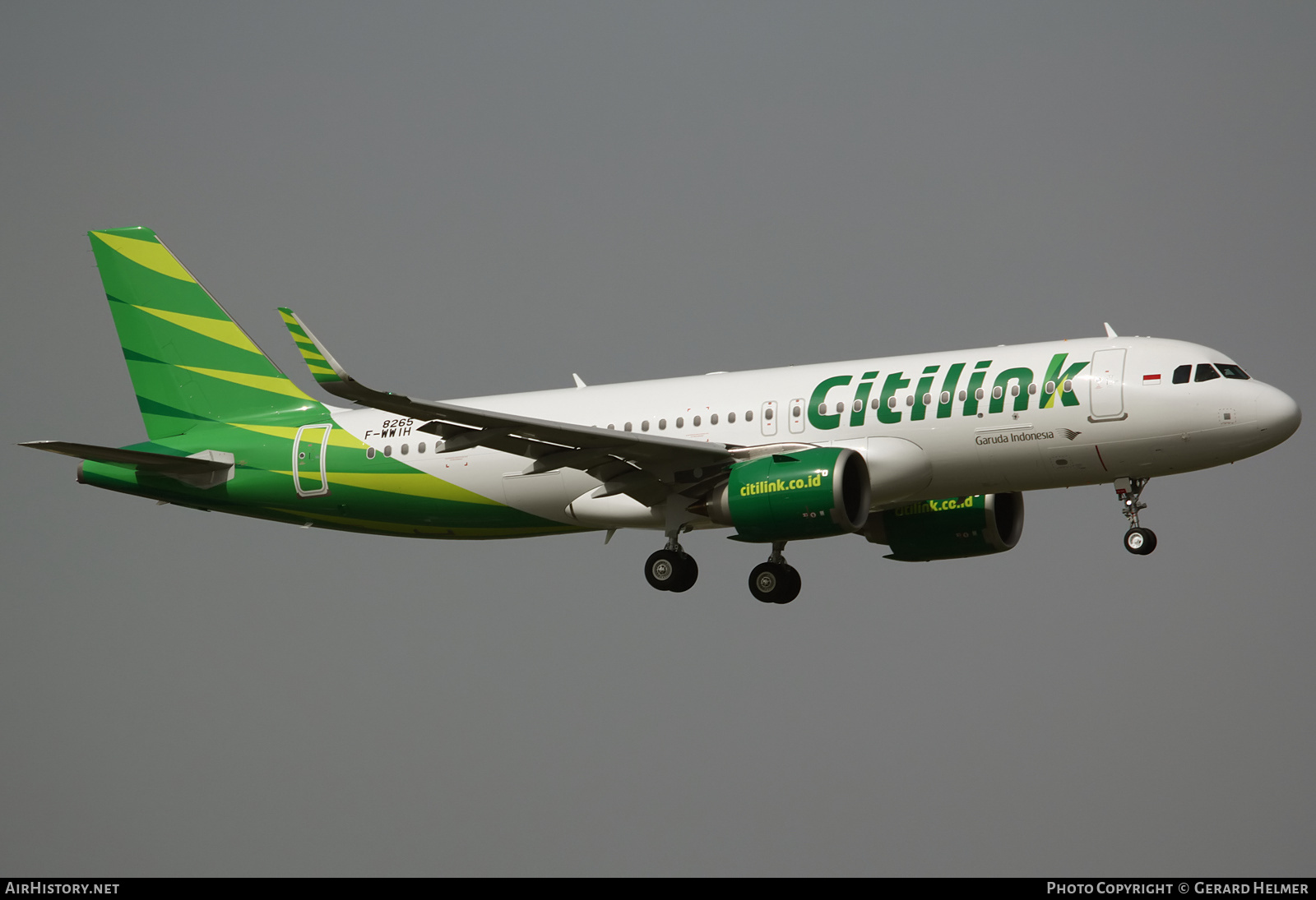 Aircraft Photo of F-WWIH | Airbus A320-251N | Citilink | AirHistory.net #191020