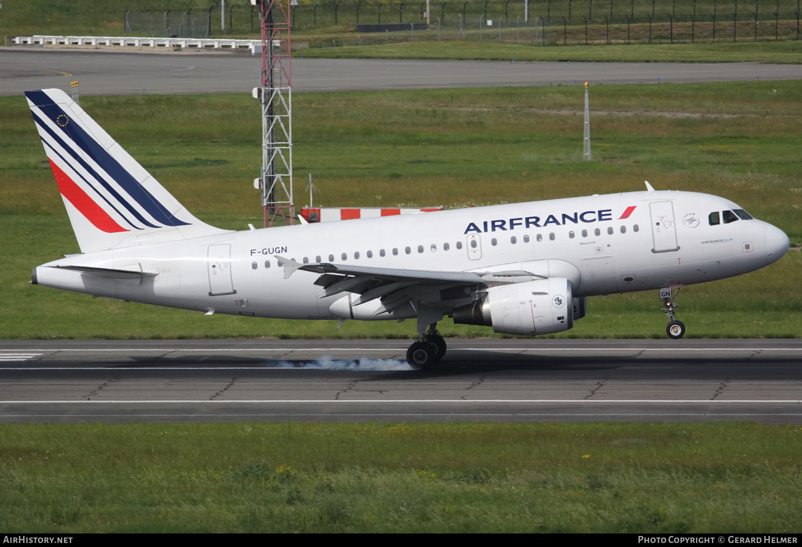 Aircraft Photo of F-GUGN | Airbus A318-111 | Air France | AirHistory.net #191028