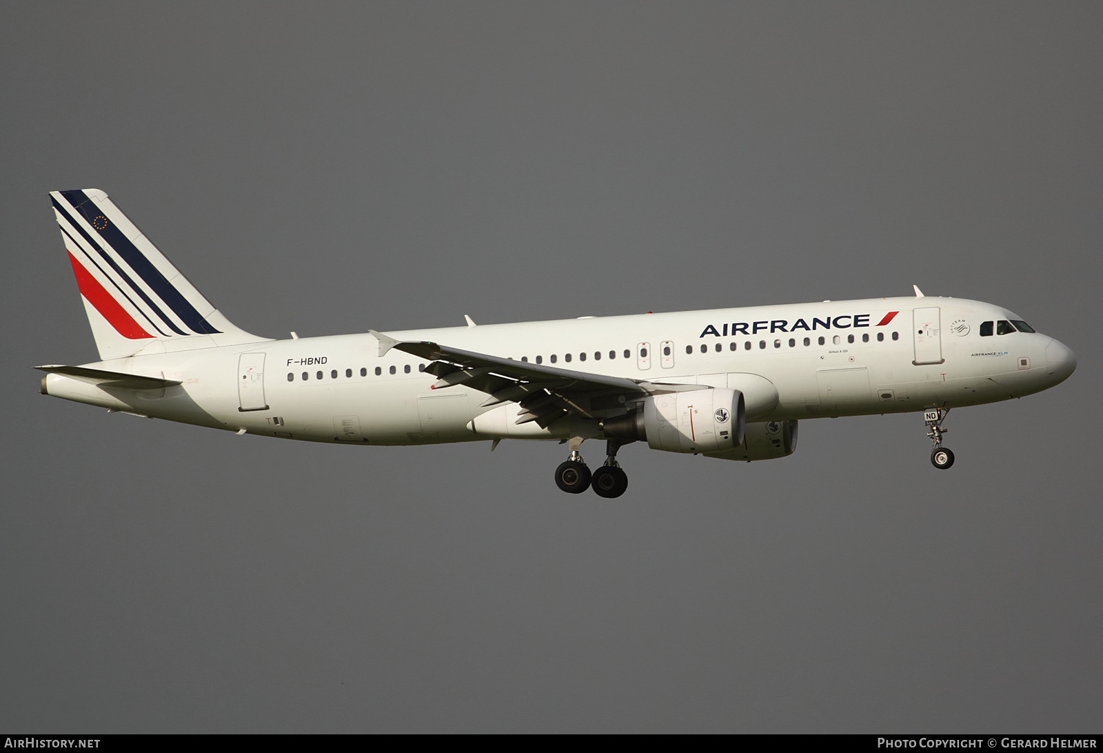 Aircraft Photo of F-HBND | Airbus A320-214 | Air France | AirHistory.net #191039