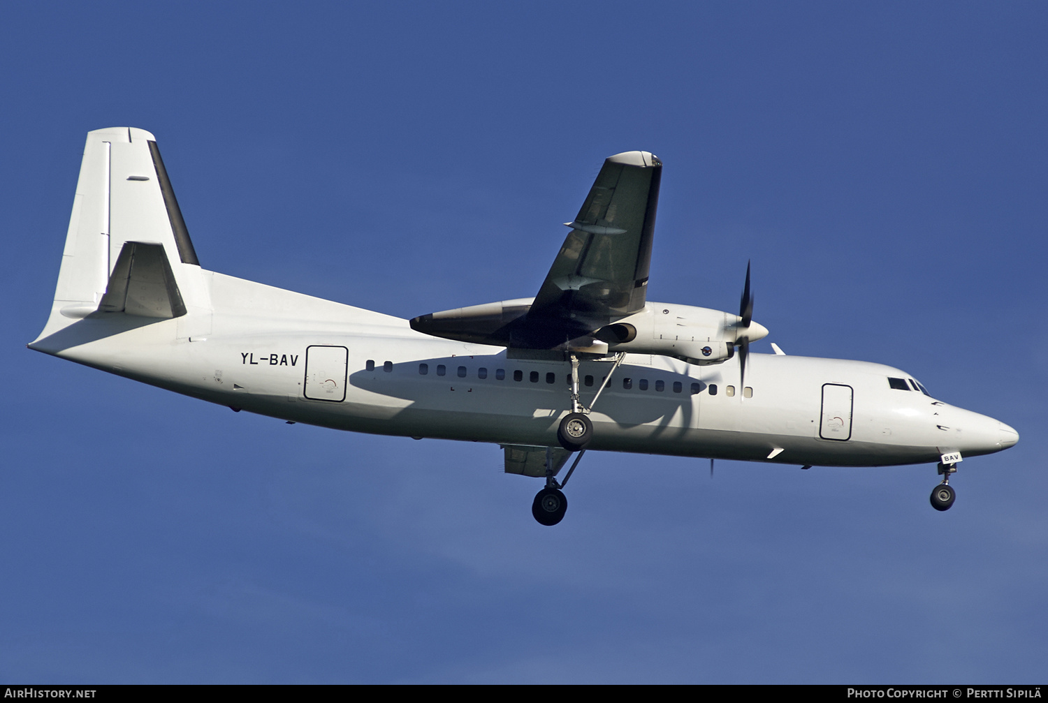 Aircraft Photo of YL-BAV | Fokker 50 | AirBaltic | AirHistory.net #191045