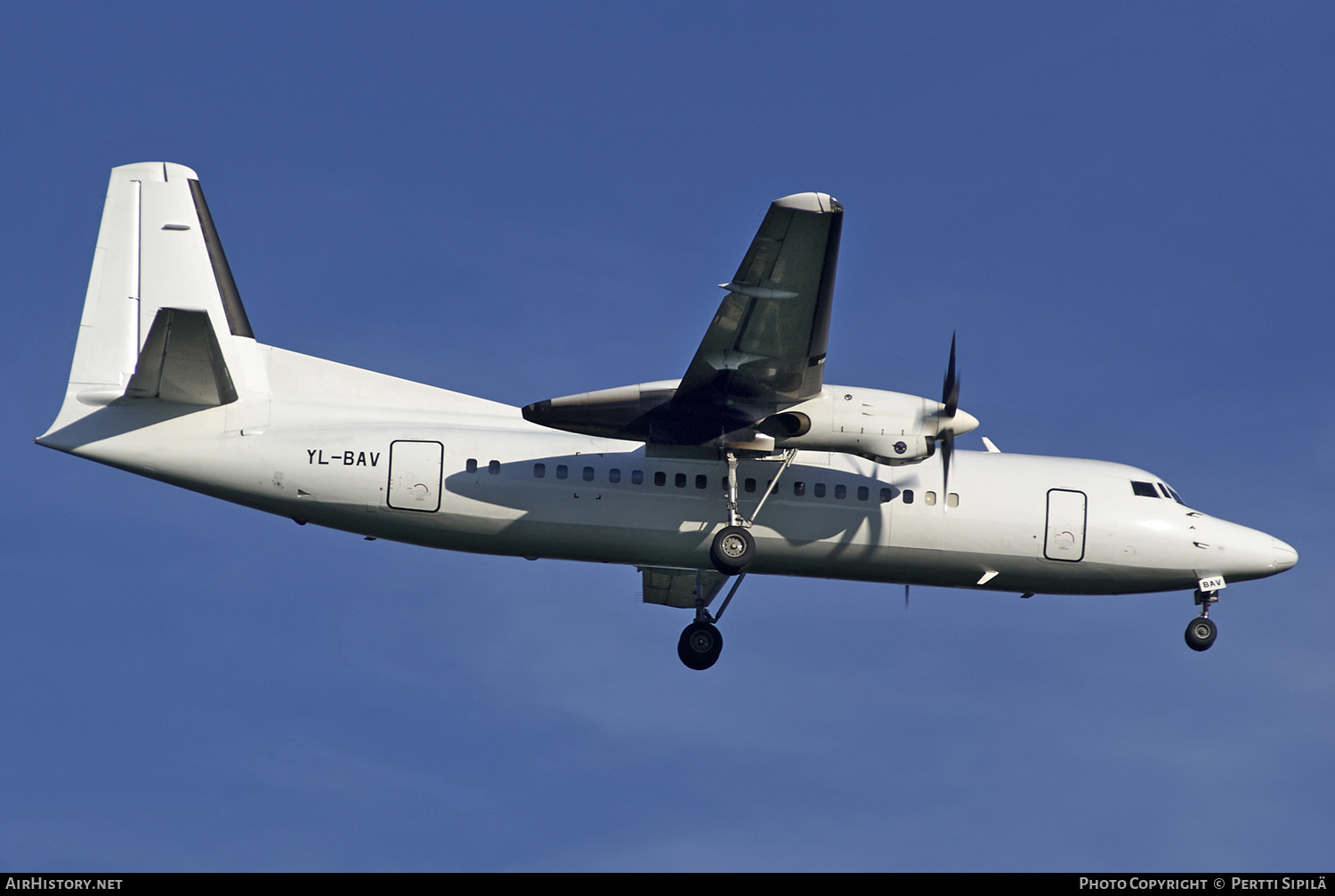 Aircraft Photo of YL-BAV | Fokker 50 | AirBaltic | AirHistory.net #191045