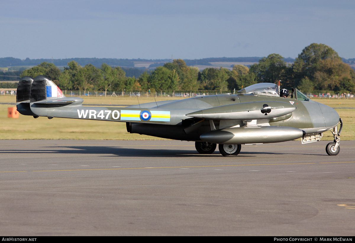 Aircraft Photo of G-DHVM / WR470 | De Havilland D.H. 112 Venom FB50 | UK - Air Force | AirHistory.net #191055